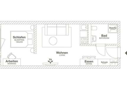 Zimmer Leverkusen Opladen - 1 Zimmer, 1.590&euro; | Angebot:24863561