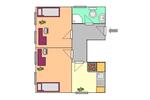 Etagenwohnung Zittau - 1 Zimmer, 23 m&sup2;, 201&euro; | Angebot:23242512