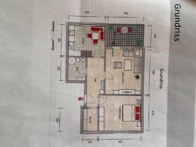 Hochparterre Birkenheide - 2 Zimmer, 68 m&sup2;, 620&euro; | Angebot:26593287