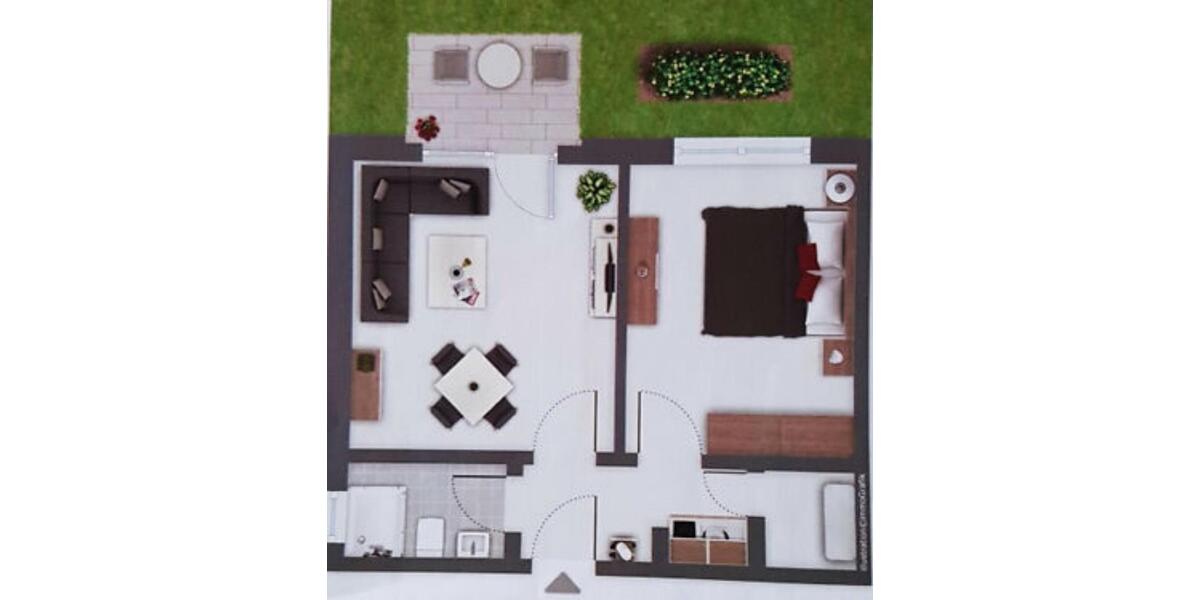 Erdgeschoßwohnung Bayreuth City - 1 Zimmer, 47 m&sup2;, 580&euro; | Angebot:25956937