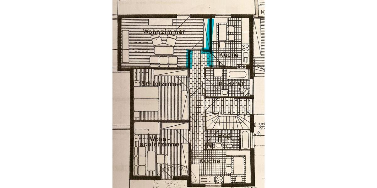 Etagenwohnung Eiselfing - 4 Zimmer, 112 m&sup2;, 1.410&euro; | Angebot:25224632