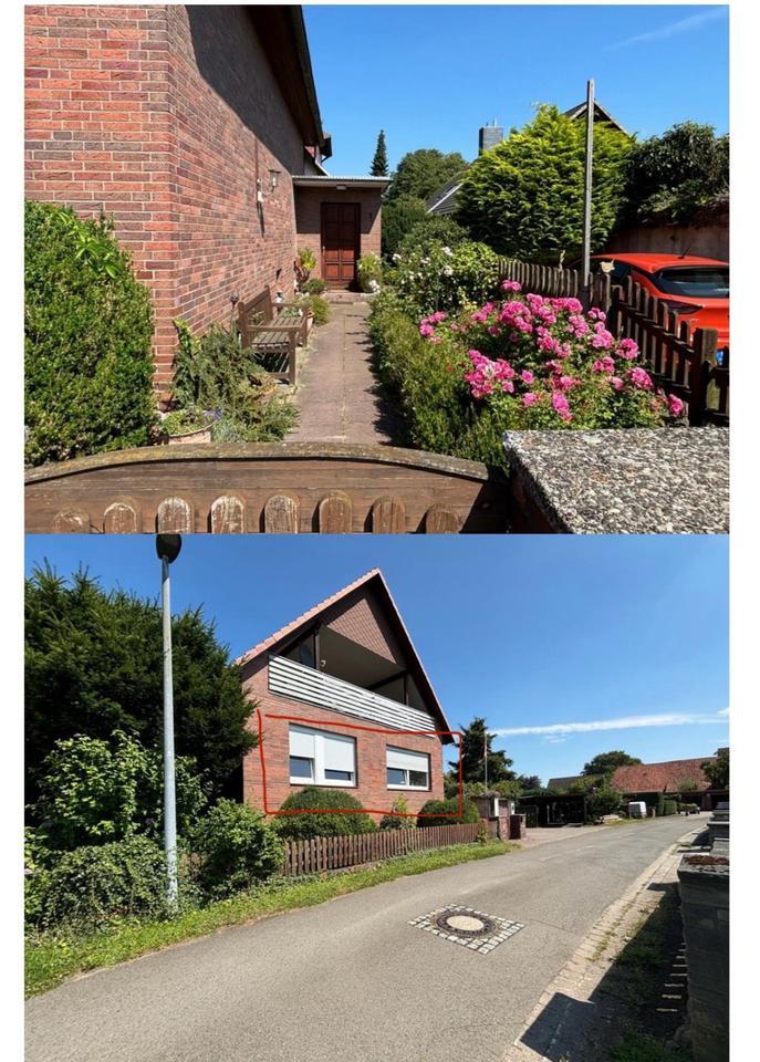 Helle 2,5 Zimmer Wohnung mit Terrasse &Gartennutzung in Osterwald