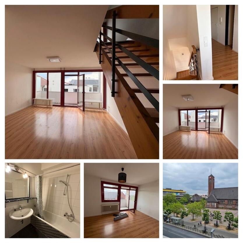 Helle 2,5-Zimmer-Maisonette-Wohnung mit 2 Balkonen in zentraler Lage – 5. Stock mit Weitblick!