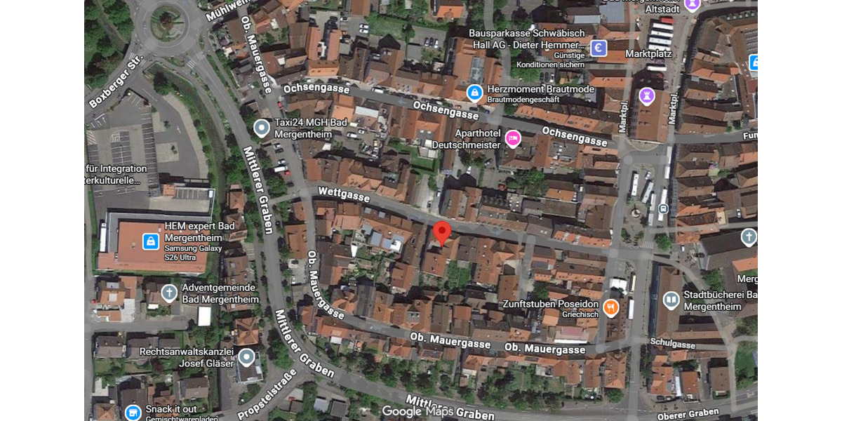 Etagenwohnung Bad Mergentheim - 4 Zimmer, 85 m&sup2;, 800&euro; | Angebot:25332641