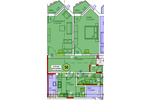 Etagenwohnung Stralsund Knieper - 2 Zimmer, 83 m&sup2;, 965&euro; | Angebot:25349260