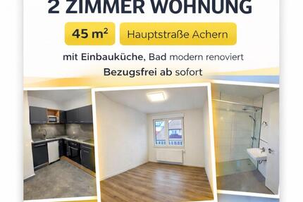 Wohnung Achern - 2 Zimmer, 45 m&sup2;, 550&euro; | Angebot:25278476