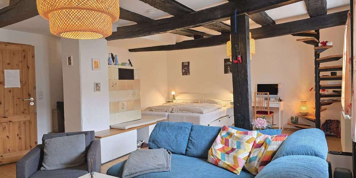 Etagenwohnung Karlsruhe Knielingen - 1 Zimmer, 25 m&sup2;, 650&euro; | Angebot:26161083