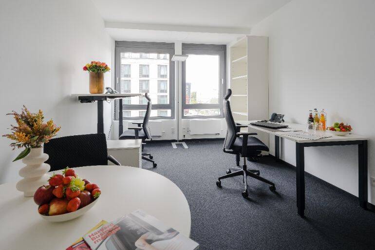 Moderner Workspace direkt am Hauptbahnhof in Hamburg - All-in-Miete