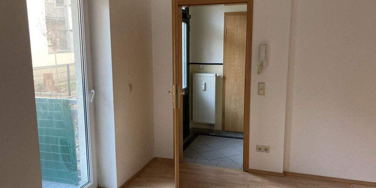 Ab 01.04 !!!Einraumwohnung im Zwickauer Zentrum mit Balkon und kleiner Küche! 1 zimmer