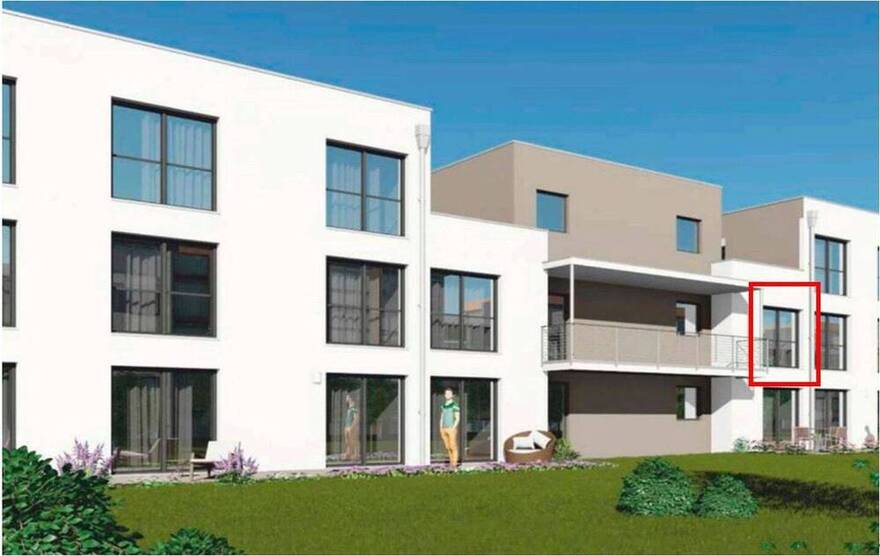 Modernes 1-Zi-Appartement mit EBK zentrumsnah in Nürtingen