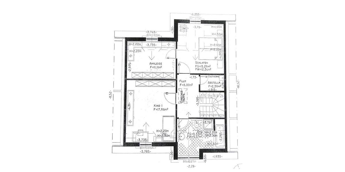 Etagenwohnung Celle - 4 Zimmer, 121 m&sup2;, 1.150&euro; | Angebot:24651151