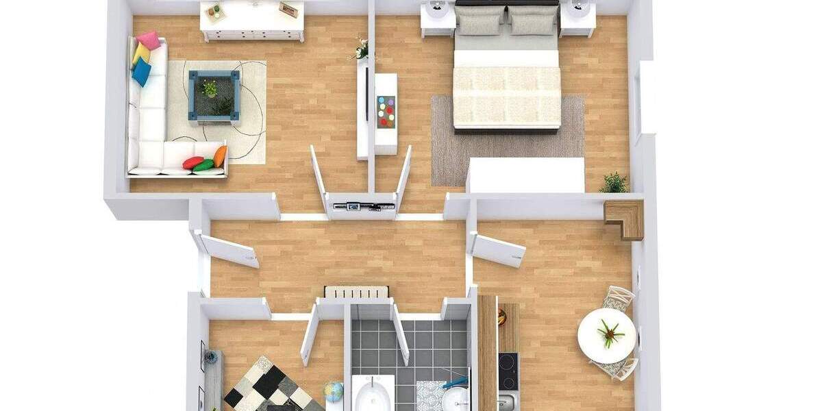 Stadtnahe 3-Zimmer-Wohnung mit Einbauküche! (AK-1020-155) 3 zimmer