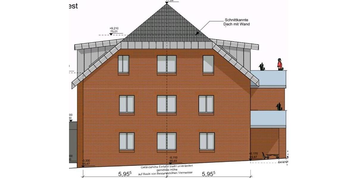Dachgeschoßwohnung Wassenberg - 3 Zimmer, 937&euro; | Angebot:23117442