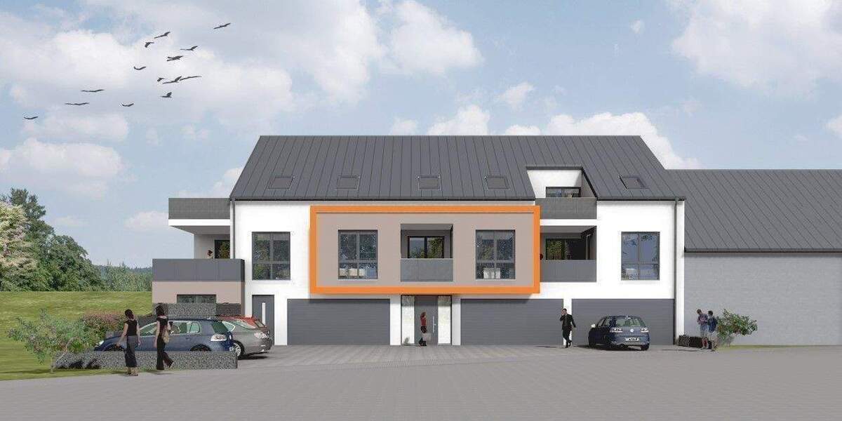 Etagenwohnung Konz Obermennig - 3 Zimmer, 81 m&sup2;, 980&euro; | Angebot:26740575