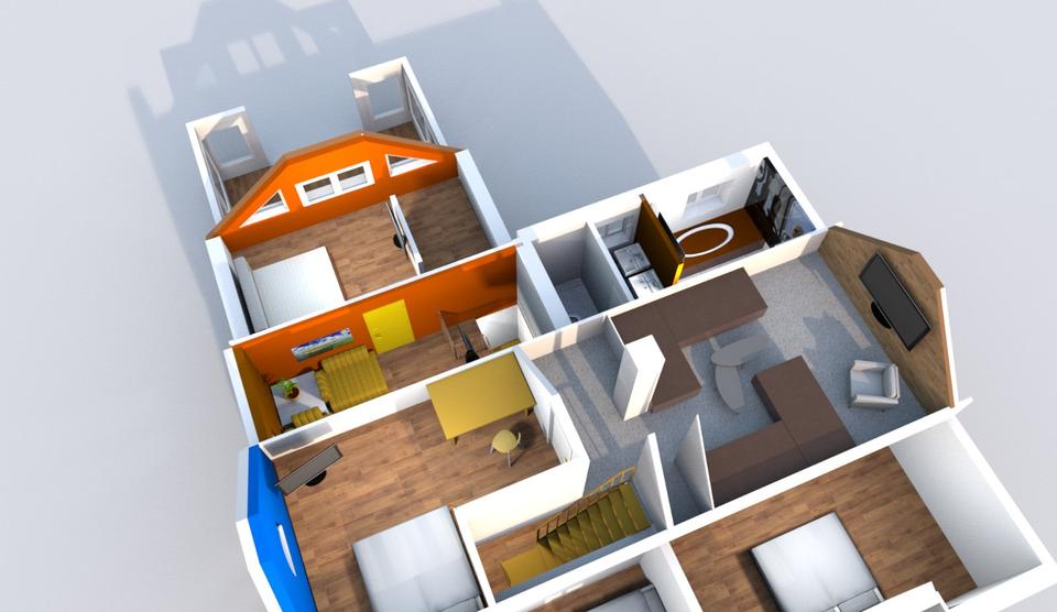 Maisonettenwohnung Bergen auf Rügen - 8 Zimmer, 180 m&sup2;, 2.160&euro; | Angebot:26131588