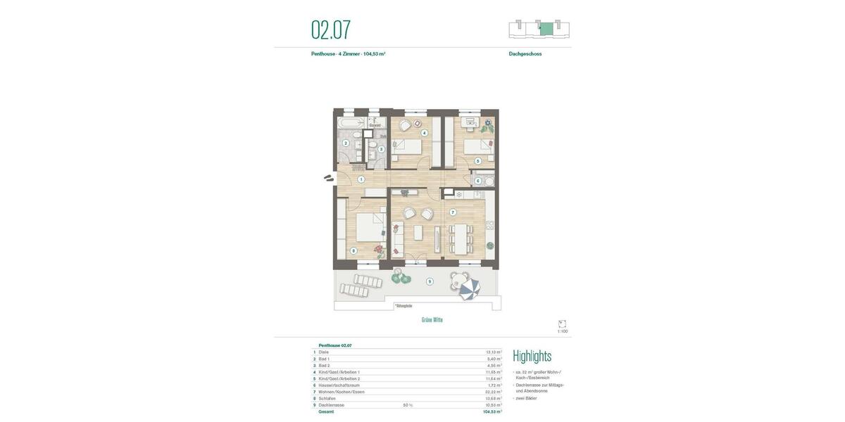 Einfamilienhaus Nauen - 4 Zimmer, 105 m&sup2;, 1.485&euro; | Angebot:25904775