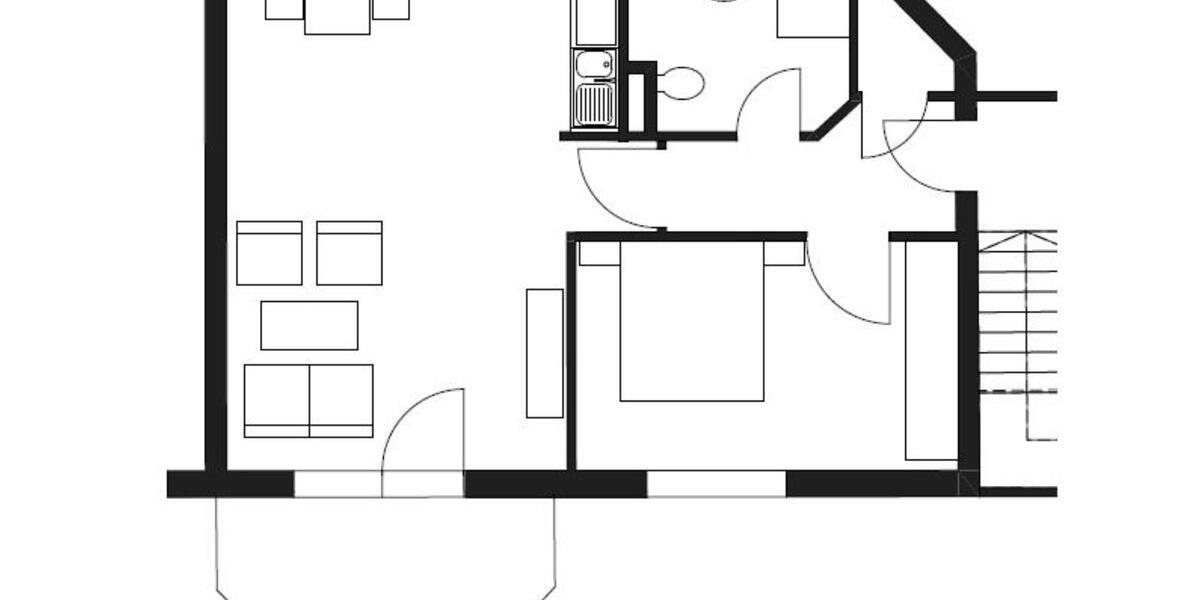 Etagenwohnung Reinfeld (Holstein) - 2 Zimmer, 50 m&sup2;, 695&euro; | Angebot:24494364