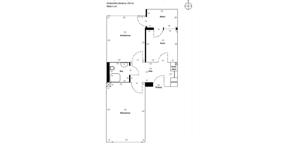 Etagenwohnung Düsseldorf Stadtbezirk 8 - 1 Zimmer, 58 m&sup2;, 783&euro; | Angebot:26548355
