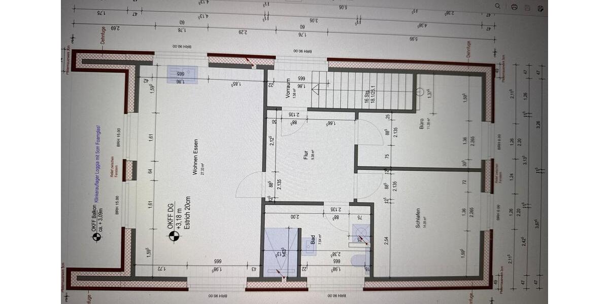 Neubau 3 Zimmer Oberwohnung 80 qm 3 zimmer