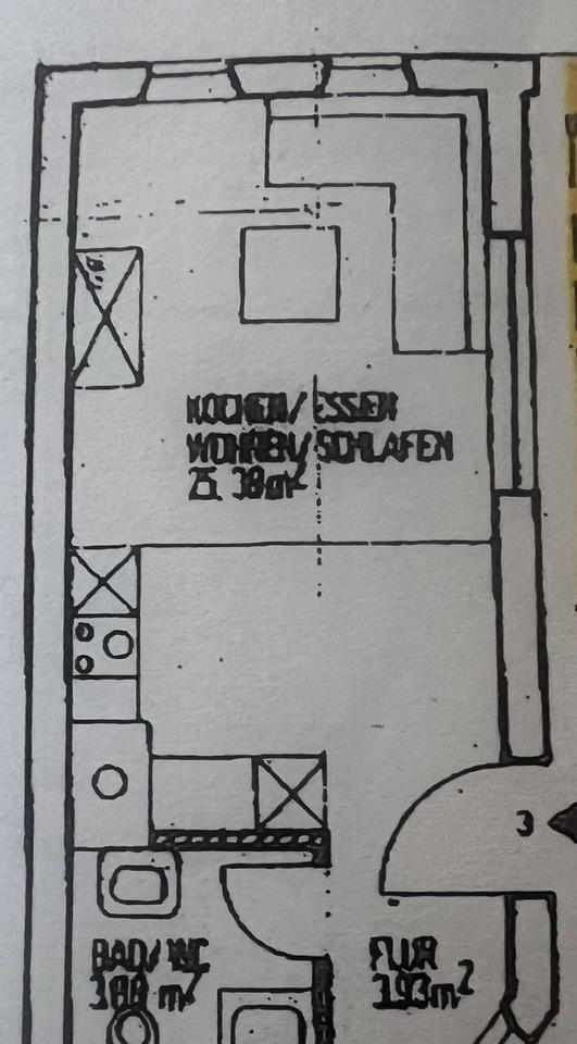 1- Zimmer Wohnung Altstadt von Ingolstadt Innenstadt Apartment