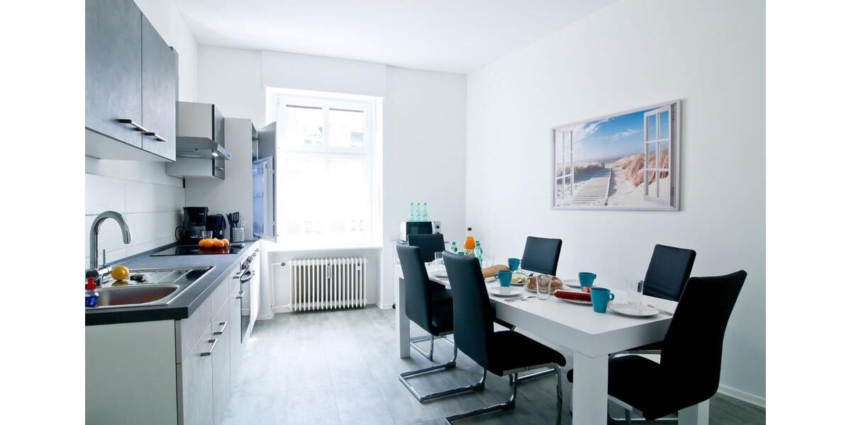 Hochwertige 4-Zimmerwohnung, komplett möbliert 4 zimmer