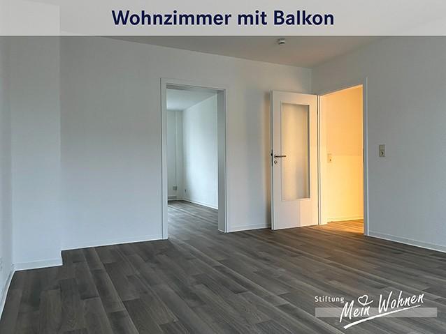 2 Zimmer, Dusche und großer Balkon - jetzt besichtigen!