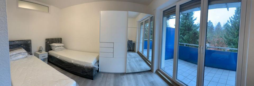Erstbezug nach Renovierung! Möblierte 4Zi-Whg mit Balkon Nordend