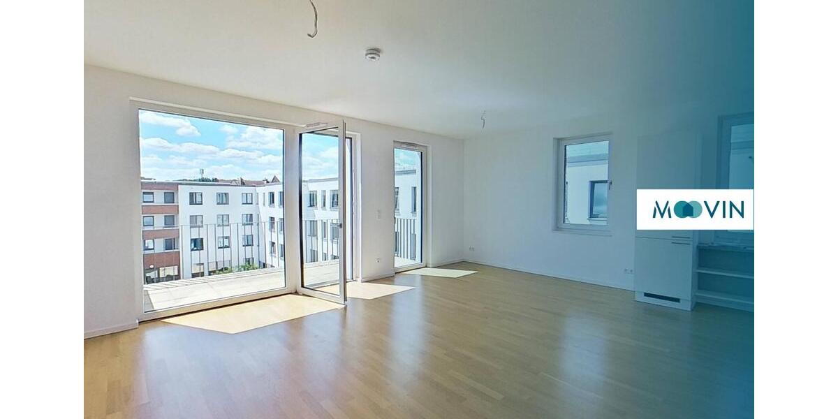 Viel Platz: 4-Zimmer-Neubauwohnung mit 2 Bädern, Balkon und offener Wohnküche in bester Lage 4 zimmer