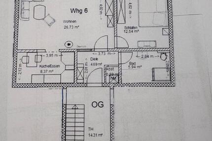 Wohnung Triftern - 2 Zimmer, 64 m&sup2;, 590&euro; | Angebot:23721555