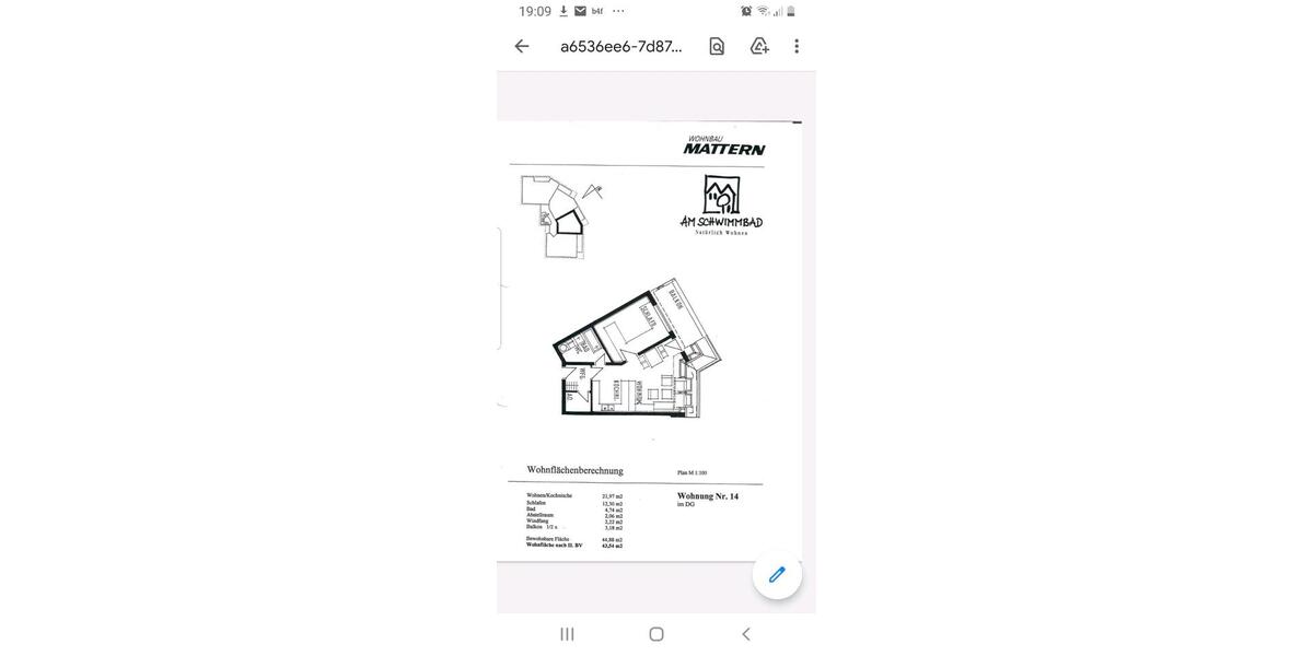 Dachgeschoßwohnung Reichenbach im Vogtland - 1 Zimmer, 44 m&sup2;, 425&euro; | Angebot:26620077