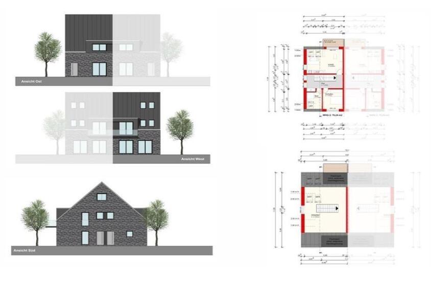 Neubau Mietwohnung OG, Rheine NRW