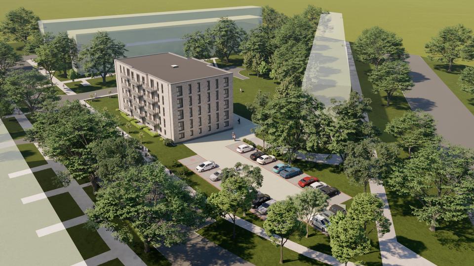 Dachgeschoßwohnung Schwerin Friedrichsthal - 4 Zimmer, 92 m&sup2;, 1.080&euro; | Angebot:25544540