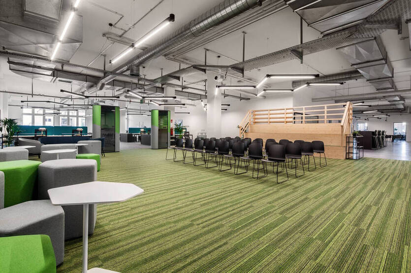 Flexible Arbeitsplätze und Büros im Industrial Style - All-in-Miete