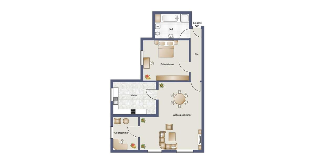 Etagenwohnung Wehr - 3 Zimmer, 83 m&sup2;, 830&euro; | Angebot:25985919