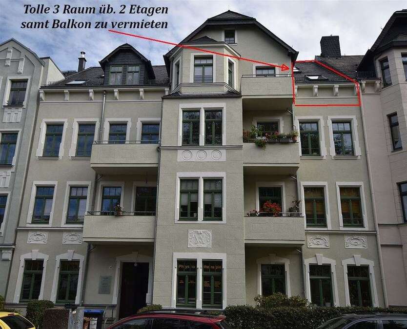 Wohnung zum Mieten in Chemnitz 560 € 81.77 m² 3 zimmer