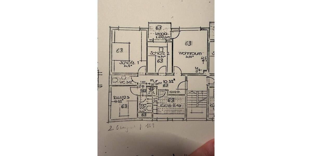 Dachgeschoßwohnung Wuppertal Brill - 4 Zimmer, 95 m&sup2;, 1.660&euro; | Angebot:24564876
