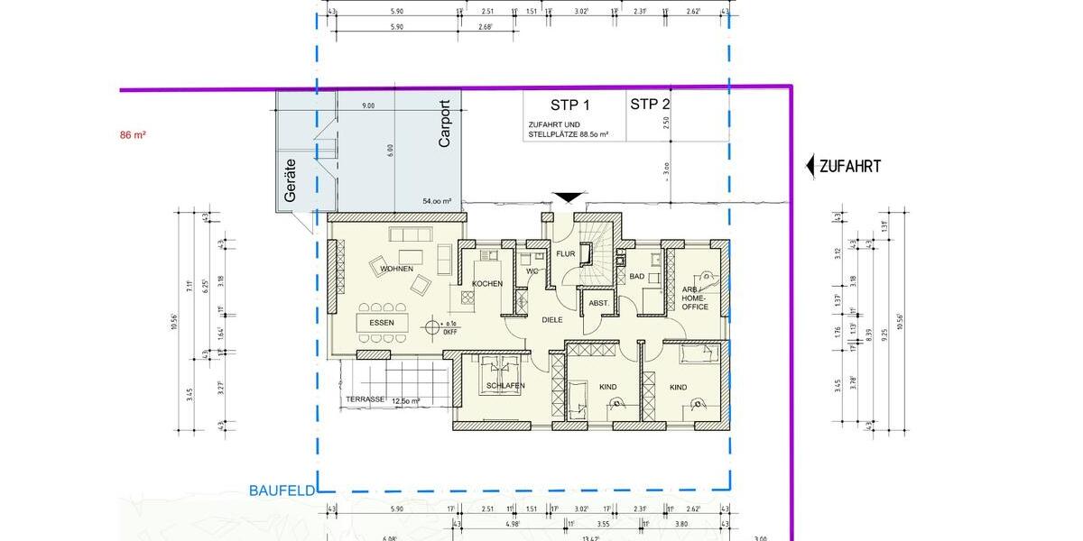 Erdgeschoßwohnung Groß Kummerfeld - 5 Zimmer, 137 m&sup2;, 1.908&euro; | Angebot:25441854