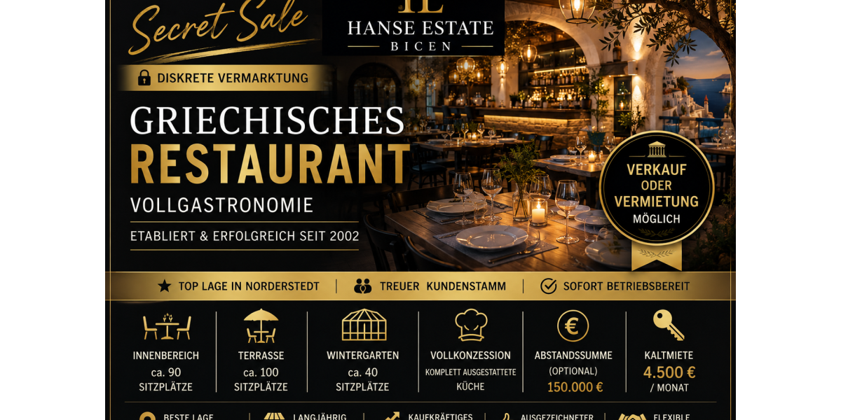Gewerbeobjekt Norderstedt Garstedt - 4.500&euro; | Angebot:27128040