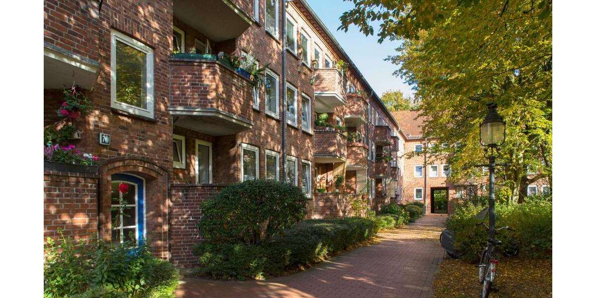 Etagenwohnung Kiel Gaarden-Ost - 2 Zimmer, 45 m&sup2;, 449&euro; | Angebot:26688290
