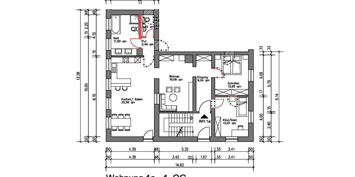 Loft - Studio - Atelier Eggenfelden - 3.5 Zimmer, 114 m&sup2;, 1.100&euro; | Angebot:26496137