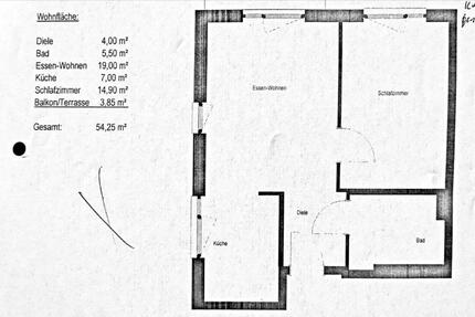 Wohnung Kusterdingen - 2 Zimmer, 54 m&sup2;, 885&euro; | Angebot:25294131