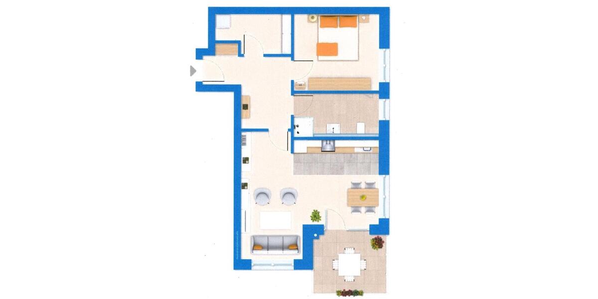 Etagenwohnung Nienburg (Weser) - 2 Zimmer, 70 m&sup2;, 785&euro; | Angebot:26619755