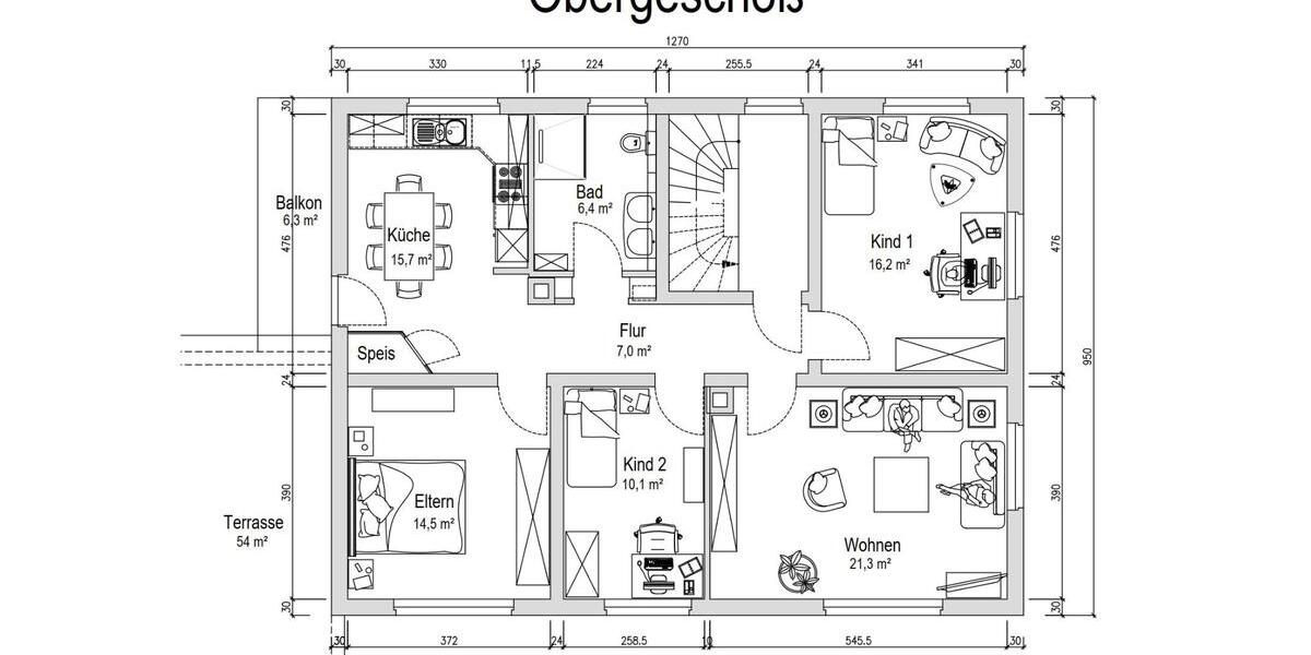 Etagenwohnung Werbach - 4 Zimmer, 111 m&sup2;, 880&euro; | Angebot:26234302