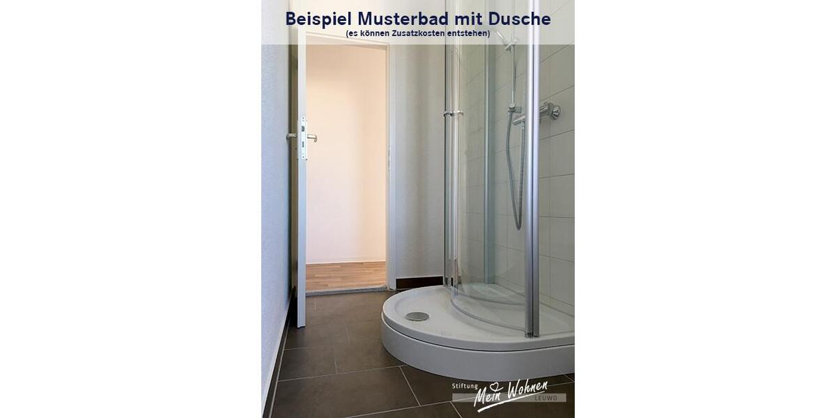 Altersgerechte Wohnung im Erdgeschoß mit großem Balkon und Dusche! 2 zimmer