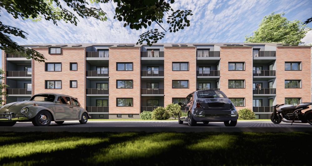 Etagenwohnung Bad Bramstedt - 2.5 Zimmer, 65 m&sup2;, 436&euro; | Angebot:26092616