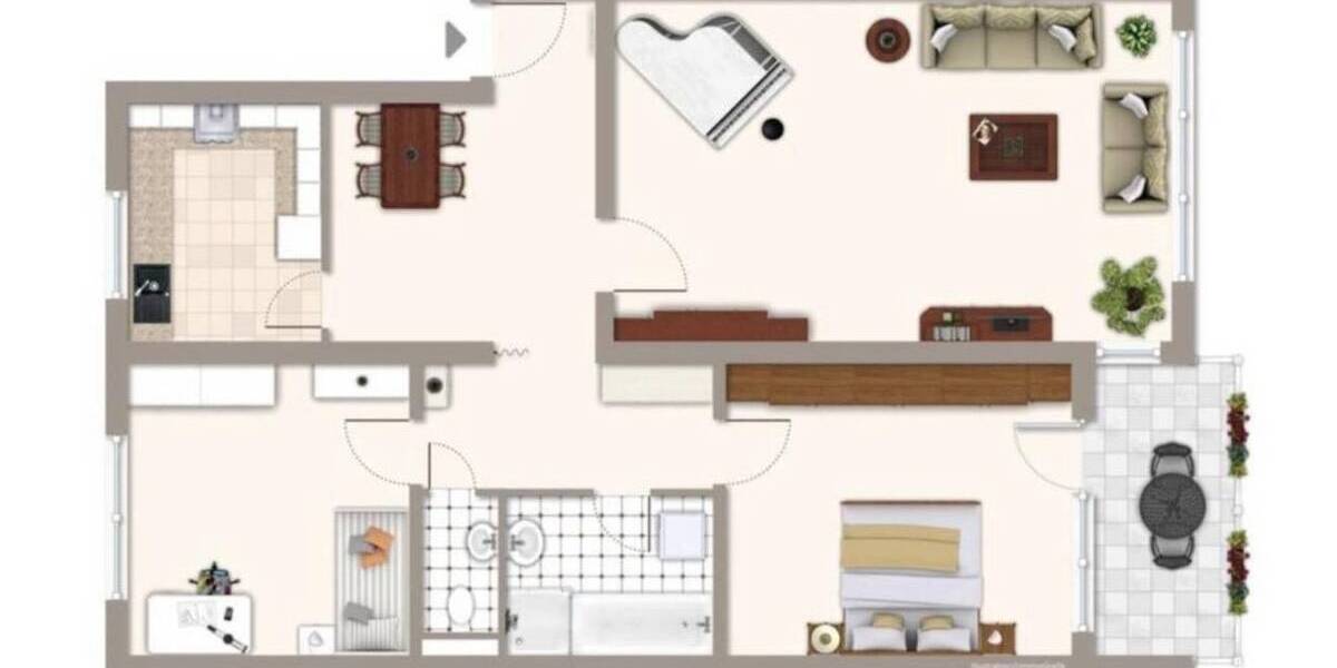 Etagenwohnung Backnang - 3 Zimmer, 91 m&sup2;, 1.100&euro; | Angebot:26702655