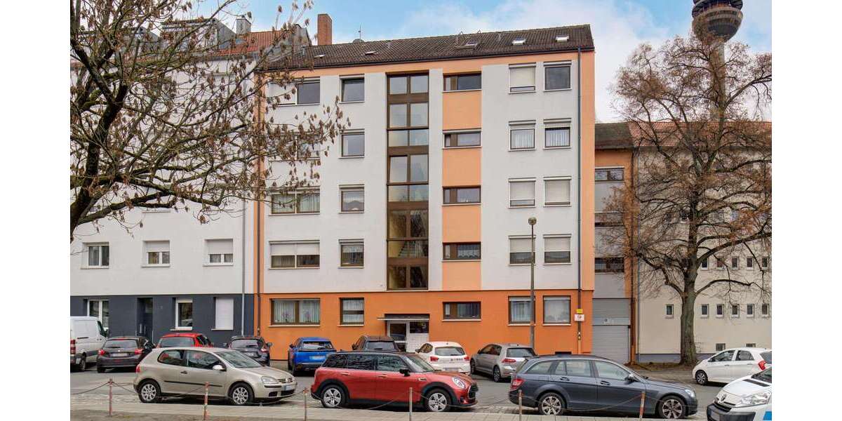 Etagenwohnung Nürnberg Gibitzenhof - 2 Zimmer, 68 m&sup2;, 980&euro; | Angebot:26732681