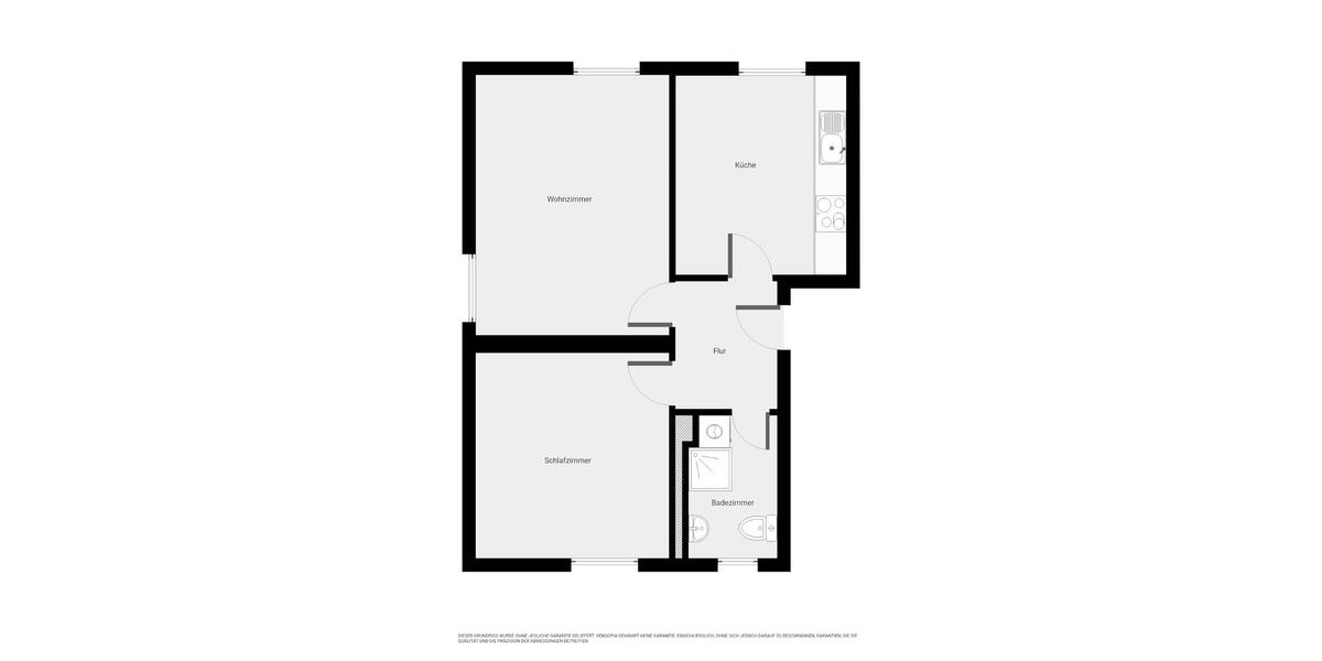 Etagenwohnung Burg - 2 Zimmer, 52 m&sup2;, 283&euro; | Angebot:26477933