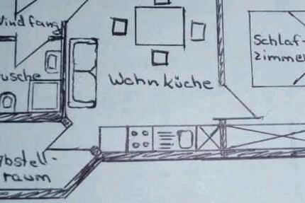 Wohnung Erdgeschoss 40qm zimmer