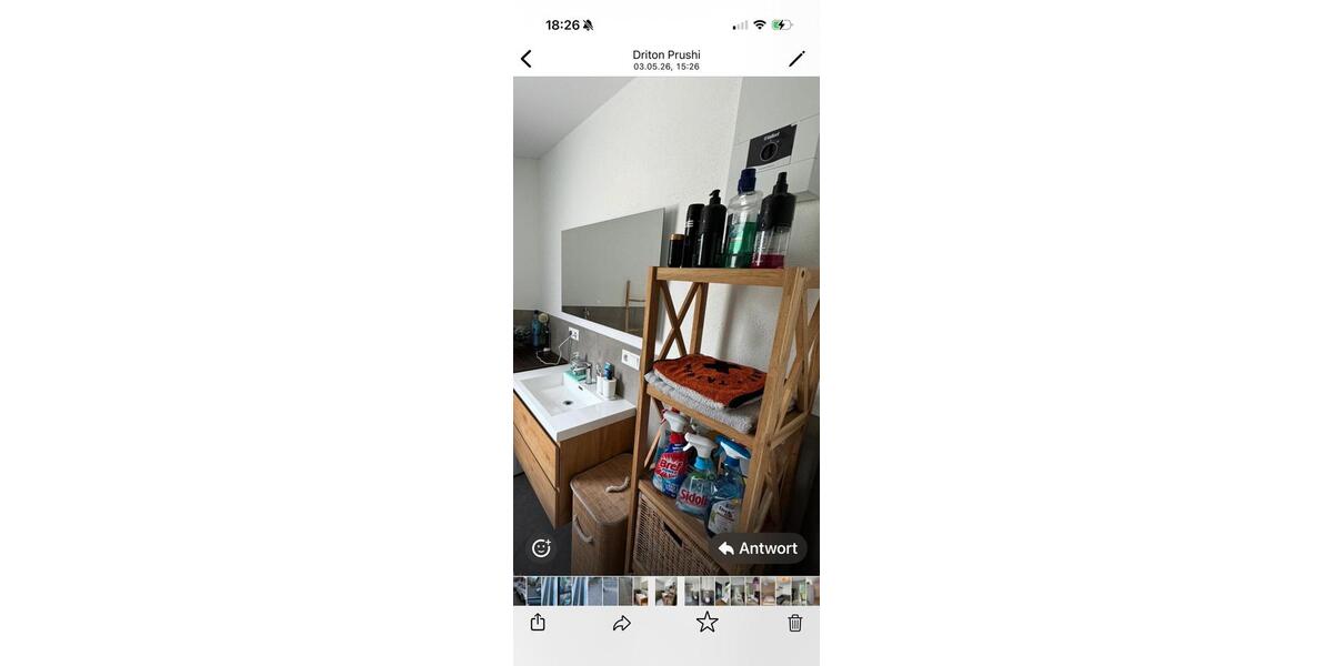 Etagenwohnung Siegen Eiserfeld - 2 Zimmer, 35 m&sup2;, 480&euro; | Angebot:26413490